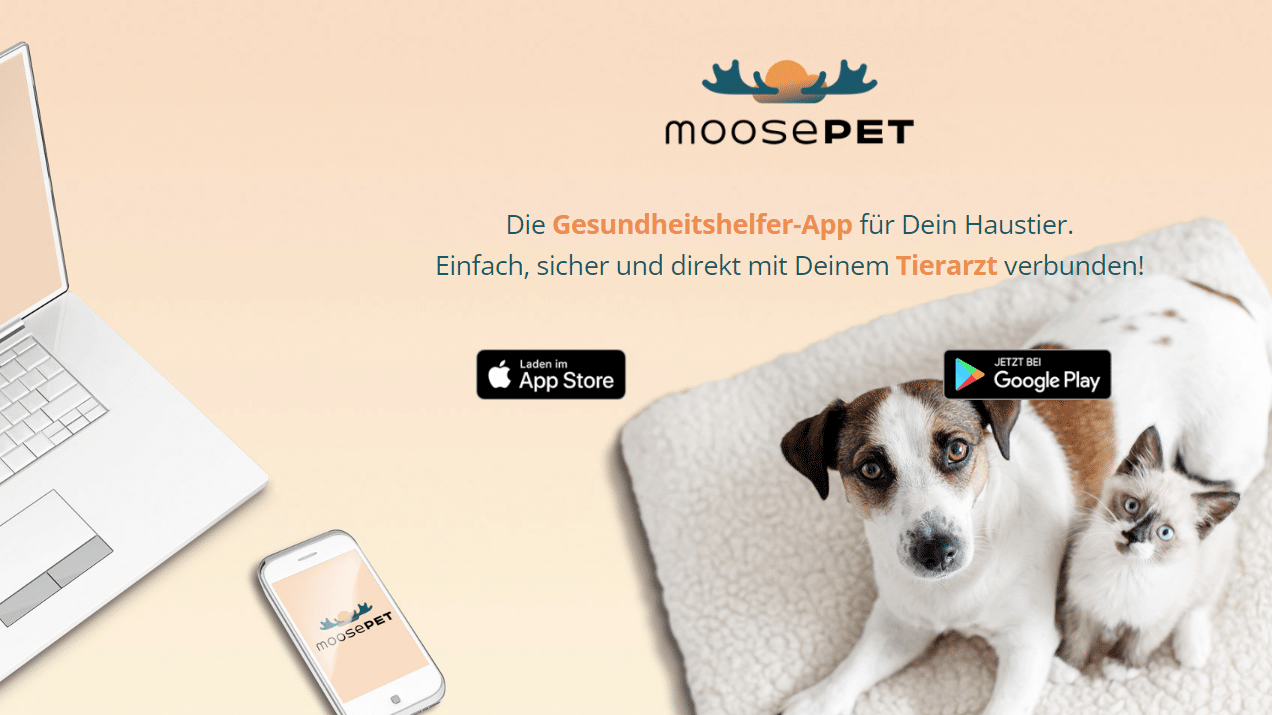 Liebe inBehandler,
um den Nutzen unserer Tierhalterapp moosePet für Euch und Eure Kunden weiter zu optimieren, haben wir jetzt Version 2 mit vielen Neuerungen live geschaltet!